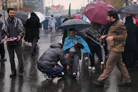 راهپیمایی بزرگ اربعین در تهران 